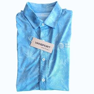 AT&T Employee Polo Shirt Short Sleeve Work Uniform Performance Men's XL NWT